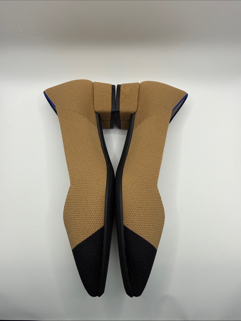 Rothy's, The High Point Block Heel in the Wren Cap Toe colorway. - Picture 7 of 10